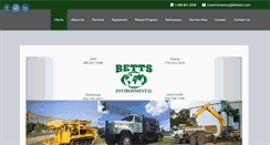 Desktop Screenshot of bettsenv.com